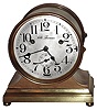 Seth Thomas Clock Co., Thomaston, Conn., "Harbor", 30 hour, ship's bells brass mantel clock, c1935