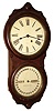 Seth Thomas Clock Co., Thomaston, Conn., "Office Calendar No. 7" walnut 8 day calendar timepiece, c1884