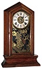 Wm. L. Gilbert Clock Co., Winsted, Conn., "Army No. 40", 8 day, time and strike mantel clock, c1900.