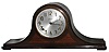 Sessions Clock Co., Bristol, Conn., "Sudbury" mahogany, 8 day, time and strike, tambour clock, c1936