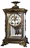 New Haven Clock Co., New Haven, Conn., "Tecumseh", 8 day, time and strike, crystal regulator with visible escapement, c1911