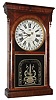 Ansonia Brass and Copper Co., "Terry's Patent" , 8 day, time and strike calendar shelf clock, c1870.