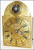 Austria, miniature quarter striking and repeating bracket clock movement with verge escapement, probably of two day duration, time side with fusee, strike with going barrel, strike and repeat on a single bell, back plate with engraving, baluster shaped pillars, brass composite dial with Roman numerals, Arabic five minute markers, and engraved decoration, mock pendulum displayed below 12, strike/ night strike indicator in arch, steel hands, c1770