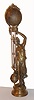 Reproduction of Ansonia "Huntress 8 day swinger, 21st century.