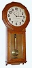 Ball RR Standard, Cleveland, OH, Railway regulator, an oak case similar to Seth Thomas Clock Co., Thomaston, Conn., "Regulator No. 3", and the movement, bracket, pendulum, pulley, etc, supplied by Seth Thomas Clock Co of Conn, c1925