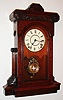Seth Thomas Clock Co., Thomaston, Conn., "Pittsburgh V.P.", 8 day, time and strike city series mantel clock, dated 1884