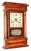 Sperry and Shaw, New York, 30 hour, time and strike, 4-column weight shelf clock, c1845