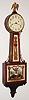Waltham Clock Co., Waltham, Mass., 8 day, weight banjo or patent timepiece retailed by Bigelow, Kennard and Co., c1930
