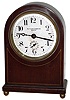 French inlaid mahogany 8 days, desk alarm clock retailed by Smith Patterson Co, Boston, c1910