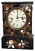 Chauncey Jerome, New Haven, Conn., 30 hours, time and strike, fusee shelf clock, c1848