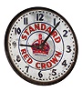 Standard Red Crown electric advertising clock, c1920
