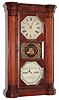 Seth Thomas Clock Co., Plymouth Hollow, Conn., "8 Day Parlor Calendar" rosewood weight driven double dial shelf clock, c1863