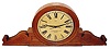 E. Howard & Co., Boston, Mass., "Monumental Gallery" wall clock (140 series), 8 days, time only, compounded weight driven movement with external slow / fast adjustment in an oak case with 28" painted wooden dial and counterbalanced hands, c1920