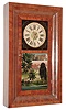 Jeromes, Gilbert, Grant and Co., Bristol, Conn., 30 hour, time and strike, mahogany veneer OG shelf clock. c1840
