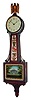 Waltham Watch Co., Waltham, Mass., 8 day, miniature patent or banjo timepiece. c1930