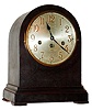 Junghans, Germany, mahogany 8 days, Westminster chime mantel clock, c1925