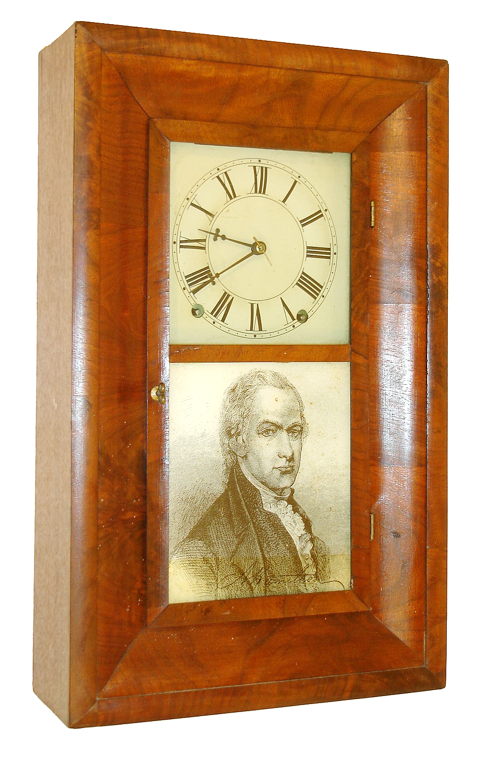 Terry & Andrews, Ansonia, Conn.8 days, Time/Strike spring driven miniature OG Clock, c1850. — Antique Clocks Price Guide