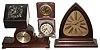 Clocks- 5 (Five) Waltham 8 days, jeweled movements including double-side partner's clock