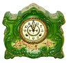 Ansonia Clock Co., Ansonia, Conn., "Ossipee", 8 days, time and strike, porcelain mantel clock. c1901