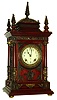 Ansonia Clock Co., New York., "Cabinet Antique" shelf clock with 8 days, time and strike, spring driven movement, c1894.