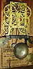 William S. Johnson, New York, 8 days, time and strike, fusee movement ripple case shelf clock, c1845