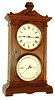 Seth Thomas Clock Co., Thomaston, Conn., "Parlor Calendar No. 6" 8 days, time and strike, spring driven shelf clock, c1885.