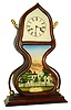 Girard O. Kevorkian, Delray Beach, FL, 8 days, time and strike, Copy of a Forestville Mfg. Co., Acorn clock made by . These were offered for sale at $795.00, c2007