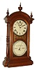 Southern Calendar Clock Company, St. Louis, MO, "Fashion No.5" 8 days, time, strike spring driven perpetual calendar clock, c1880.