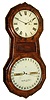Seth Thomas Clock Co., Thomaston, Conn., "Office Calendar No. 1" 8 days, timepiece with perpetual calendar, c1878.