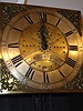 Jos. (Joseph) Wills, Philadelphia (PA), painted case, brass dial tall clock, with a 30 hours, posted frame movement (chain drive), from the Doug Shaffer collection, and one of two Wills clocks in this sale, c1750
