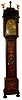 Dutch, Jean Van Ceule, Le Jeune, a La Haye (the Hague), 8 days, brass dial tall clock, hour striking with single bell at half hour, in its well made Dutch marquetry case, from the collection of Doug Shaffer, c1730