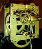 E. Ingraham & Co., "Western Union", 8 days, regulator wall calendar timepiece. c1908