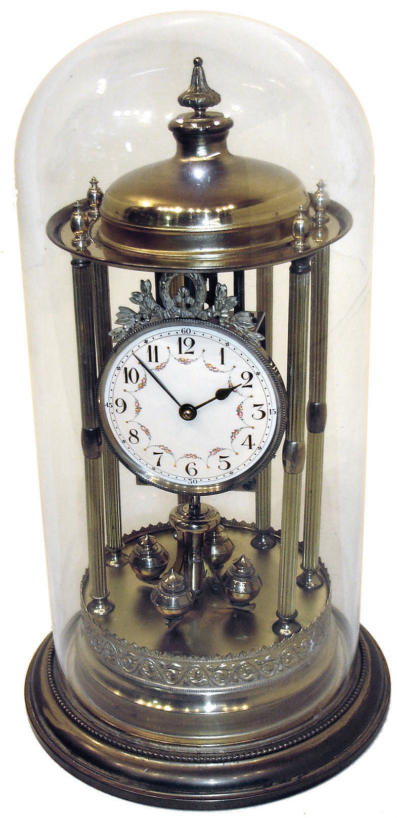 Gustav Becker German Louvre style spring driven 400-day anniversary clock, c1925 — Antique Clocks Price Guide