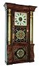 Seth Thomas Clock Co., Plymouth Hollow, Conn., "Gilt Column" 8 days, time and strike, shelf clock, c1865.