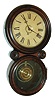 E. Ingraham & Co., Bristol, Conn., "Reflector", 8 days, wall timepiece, c1896