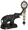 Junghans, Germany, "Elephant" model swinger, 8 day novelty timepiece, c1920