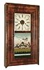 Clocks- 3 (Three): (1)Chauncey Jerome, Bristol, Conn., 30 hours, time and strike OG, c1845. (2)H. Welton, Terrysville, Conn., 30 hours, time and strike OG, c1845. (3)J.C. Brown, Forestville, Conn., 8 days, time and strike OOG, c1850.