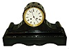 France, marble cased tambour clock, with good S. Marti (Bronze Award) Paris movement, 8 days, c1900
