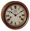 Seth Thomas Clock Co., Thomaston, Conn., ÓMerrimacÒ, 8 days, time only, brass marine clock, No 10 twin-spring movement, c1935