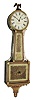 Herschede Clock Co., Cincinnati, OH, 8 days, weight brass movement Patent timepiece of ÒbanjoÓ clock retailed by Bigelow, Kennard & Co., Inc., Boston, c1913 This movement was made by the Derry Mfg. Co., Derry, NH. Herschede purchased the Derry business in 1912.