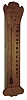 Hickory Dickory Dock clock, modern reproduction, case of hard maple by ÒAJSÓ with a 2-train open spring movement that was cut in half and a spool added to advance the cord, c1995