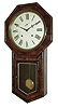 Welch, Spring & Co., Forestville, Conn., ÓVerdiÒ wall hanging clock in rosewood veneer case with spring driven, 8 days, time and strike, movement, c1878.