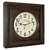E. Ingraham & Co., Bristol, Conn., ÒSolarÓ, 8 days, spring brass movement gallery timepiece, c1915 Mr. Phillips enhanced the dial by adding his name and occupation (clock & watch repairing) to use as advertising for his business.