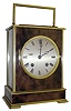 Chelsea Clock Co., Chelsea, Mass., ÓEagle SeriesÒ, 8 days, time and strike, brass spring movement House Strike Swiss made carriage clock form mantel clock, Serial no. 859236, c1986