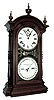 Southern Calendar Clock Co., St. Louis, MO, ÒFashion Calendar No. 4Ó with a Seth Thomas spring driven, 8 days, time and strike, movement and calendar mechanism in a walnut case, c1880.
