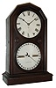 Seth Thomas Clock Co., Thomaston, Conn., ÒParlor Calendar No. 5Ó, 8 days, spring driven, time and strike, movement with perpetual calendar mechanism in a walnut case. dated 1892.