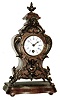 Lenzkirch, Germany, walnut and cast brass, 8 days, time only, mantel clock attached to a shaped wood base, Ó1 million 322270Ò, 1902