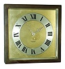 Chelsea Clock Co., Boston, for Udall & Ballou, New York, NY, ÓRaleighÒ bronze, 8 days, time only, easel-style desk clock No. 1695554, 1925