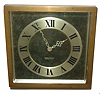 Chelsea Clock Co., Boston, ÒRaleighÓ brass, 8 days, time only, easel-style desk clock, No. 184553, 1928