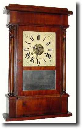 C.1845, Sperry and Shaw, New York 30-hour, 2-wt, — Antique Clocks Price Guide